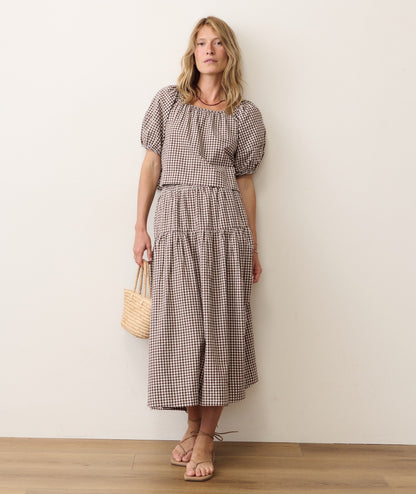 Marine Layer Gia Poplin Skirt
