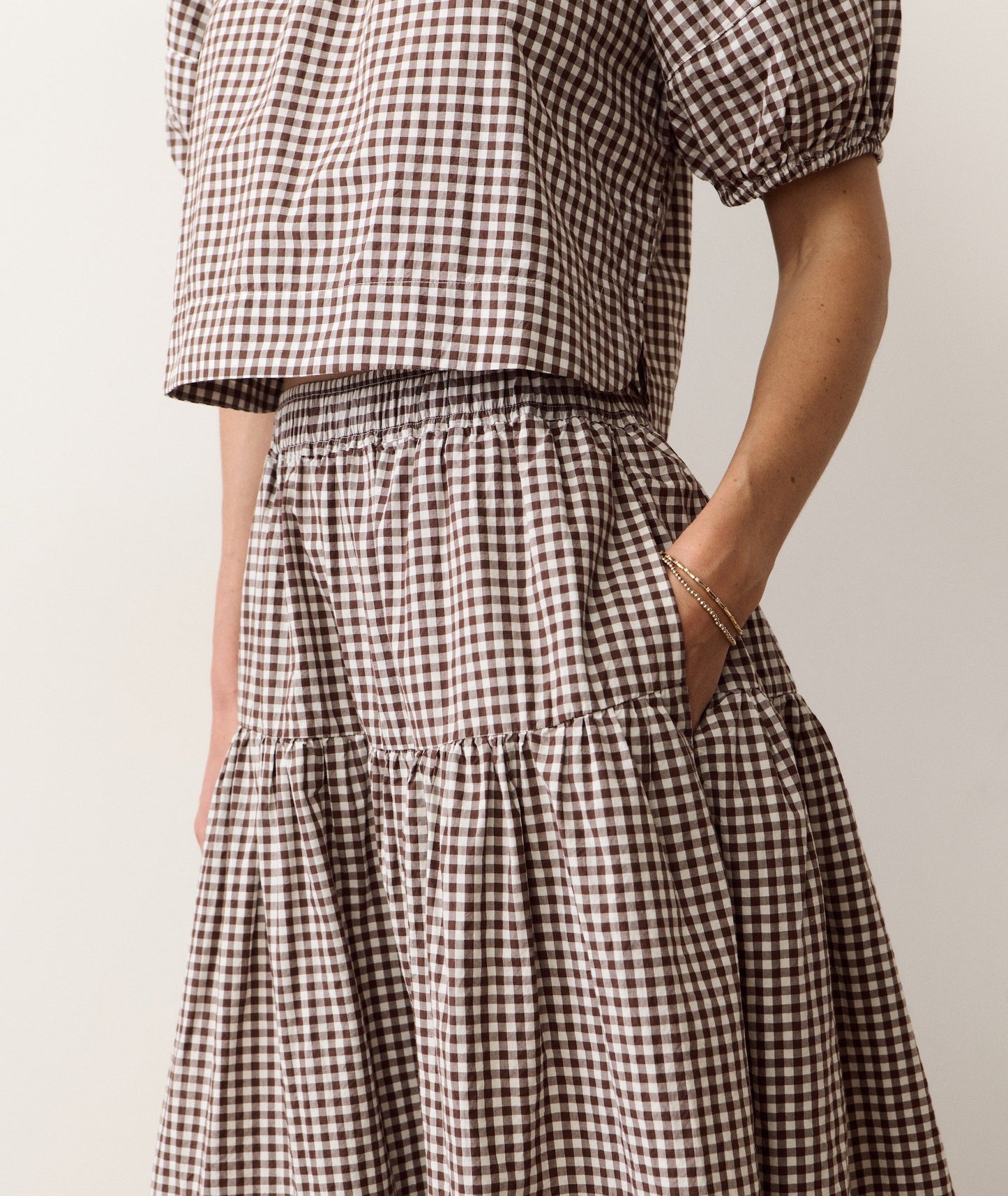 Marine Layer Gia Poplin Skirt