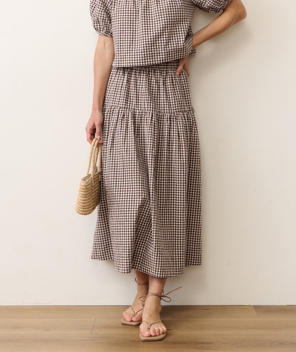 Marine Layer Gia Poplin Skirt