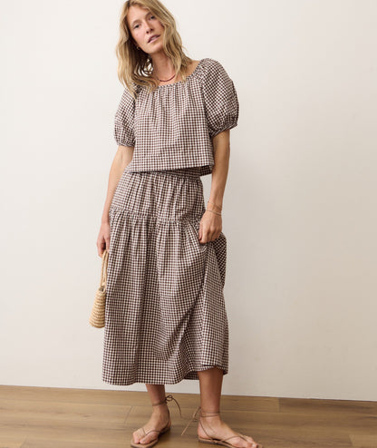 Marine Layer Gia Poplin Skirt