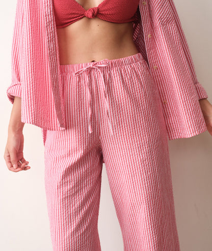 Marine Layer Josie Seersucker Drawstring Pant