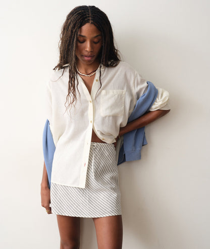 Marine Layer Jane Relaxed Linen Shirt