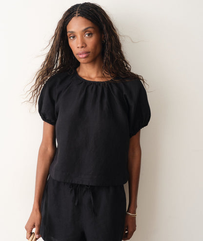 Marine Layer Rosa Linen Top