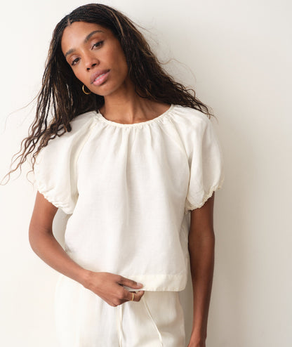 Marine Layer Rosa Linen Top