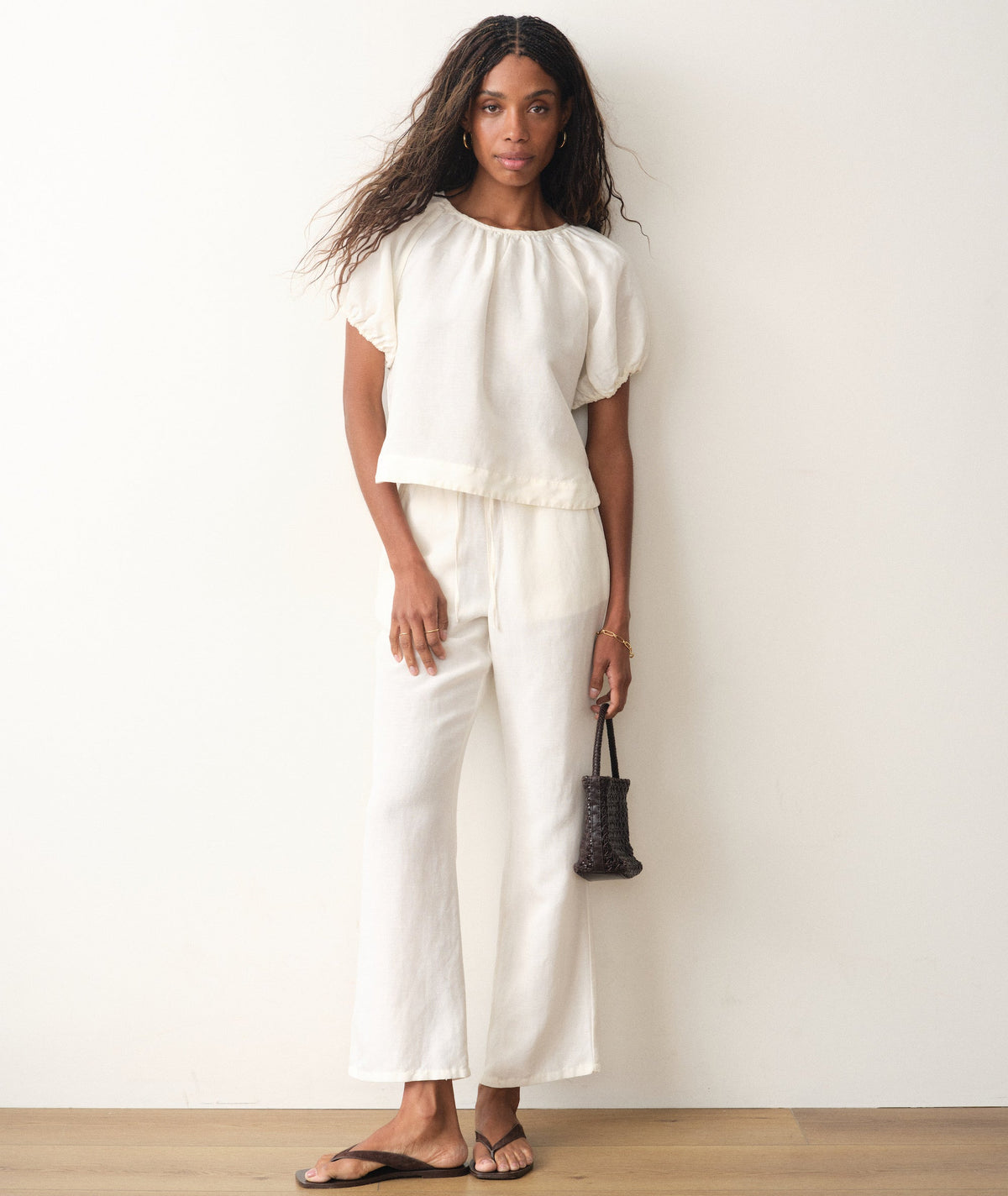 Marine Layer Rosa Linen Top