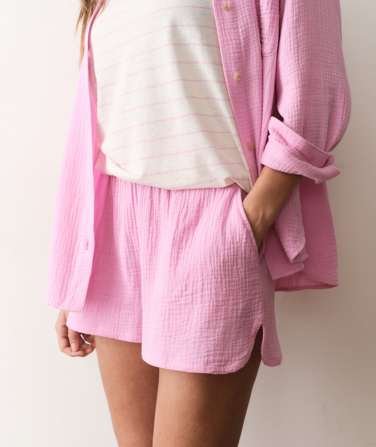 Marine Layer Isla Double Cloth Short