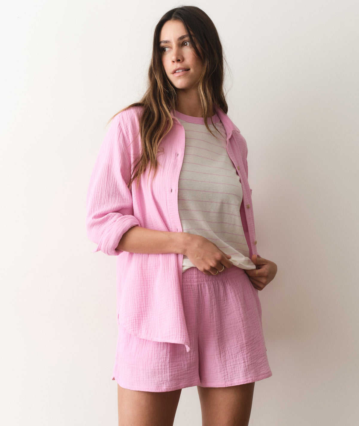 Marine Layer Isla Double Cloth Short