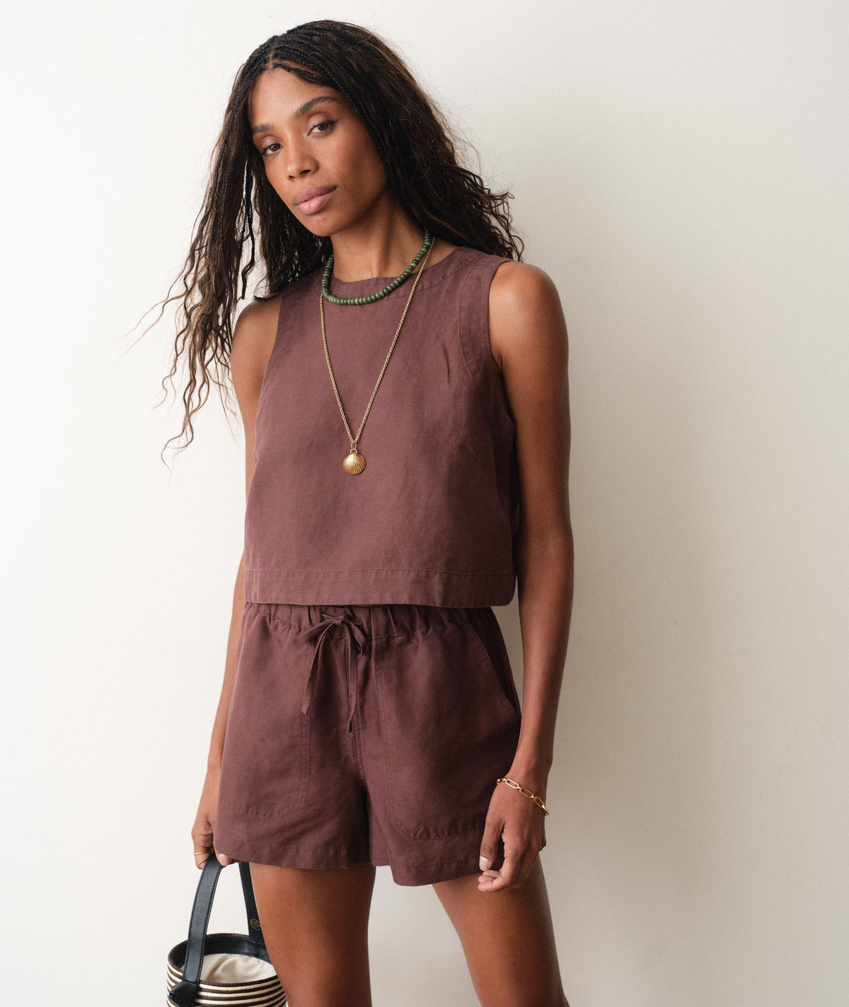 Marine Layer Linen Drawstring Short