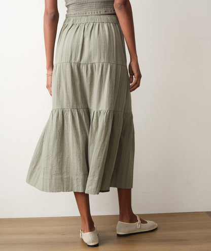 Marine Layer Lana Button-Through Skirt