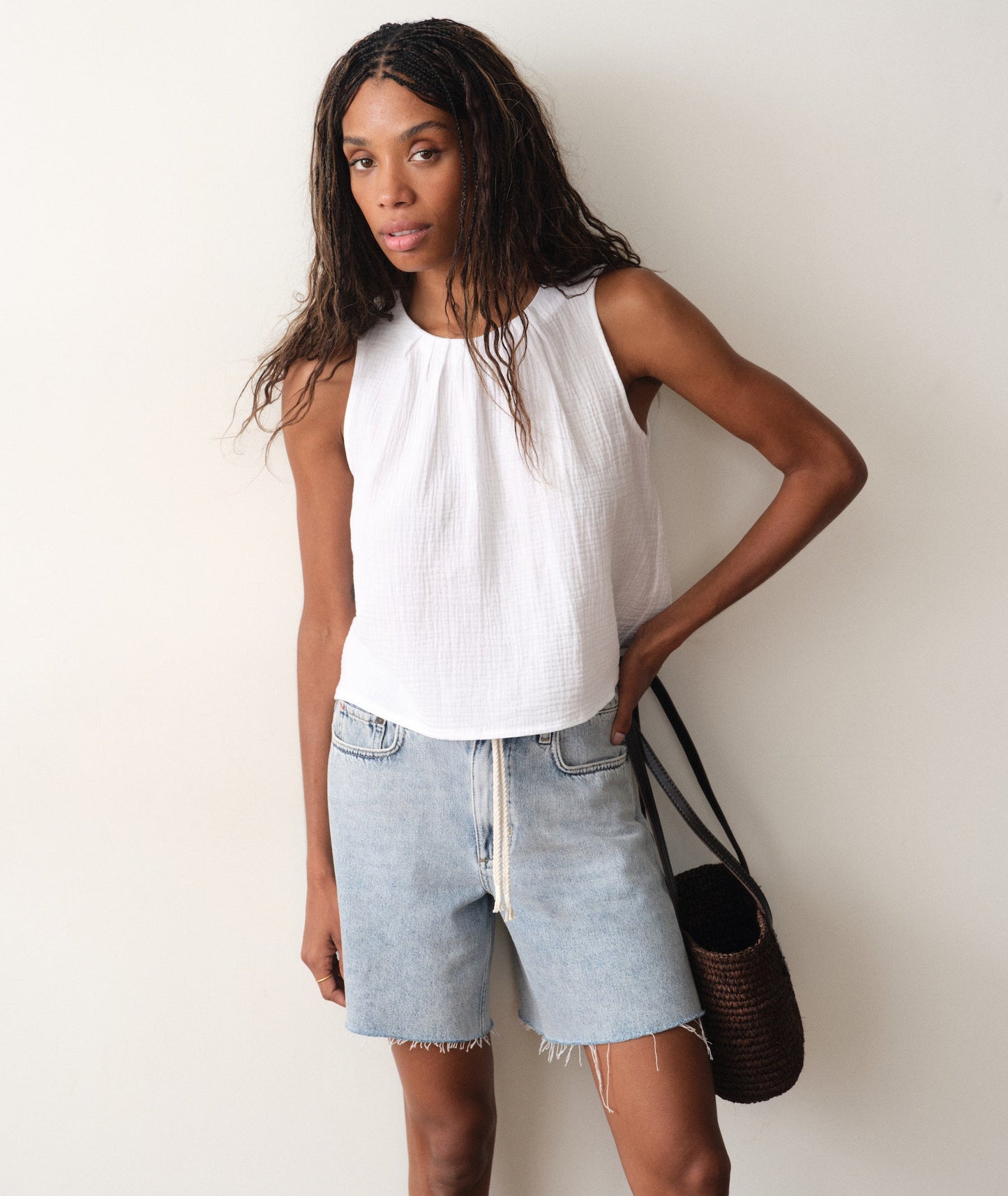 Marine Layer Serena High Neck Tank