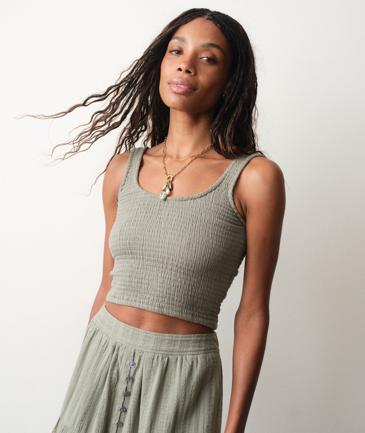Marine Layer Coralina Scoop Tank