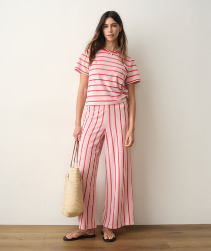 Marine Layer Beach Terry Wide Leg Pant