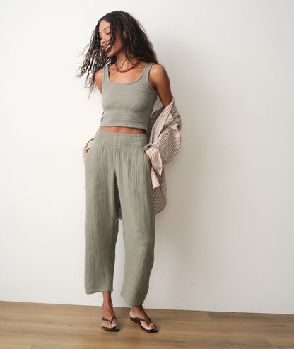 Marine Layer Georgia Double Cloth Barrel Pant