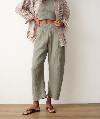 Marine Layer Georgia Double Cloth Barrel Pant