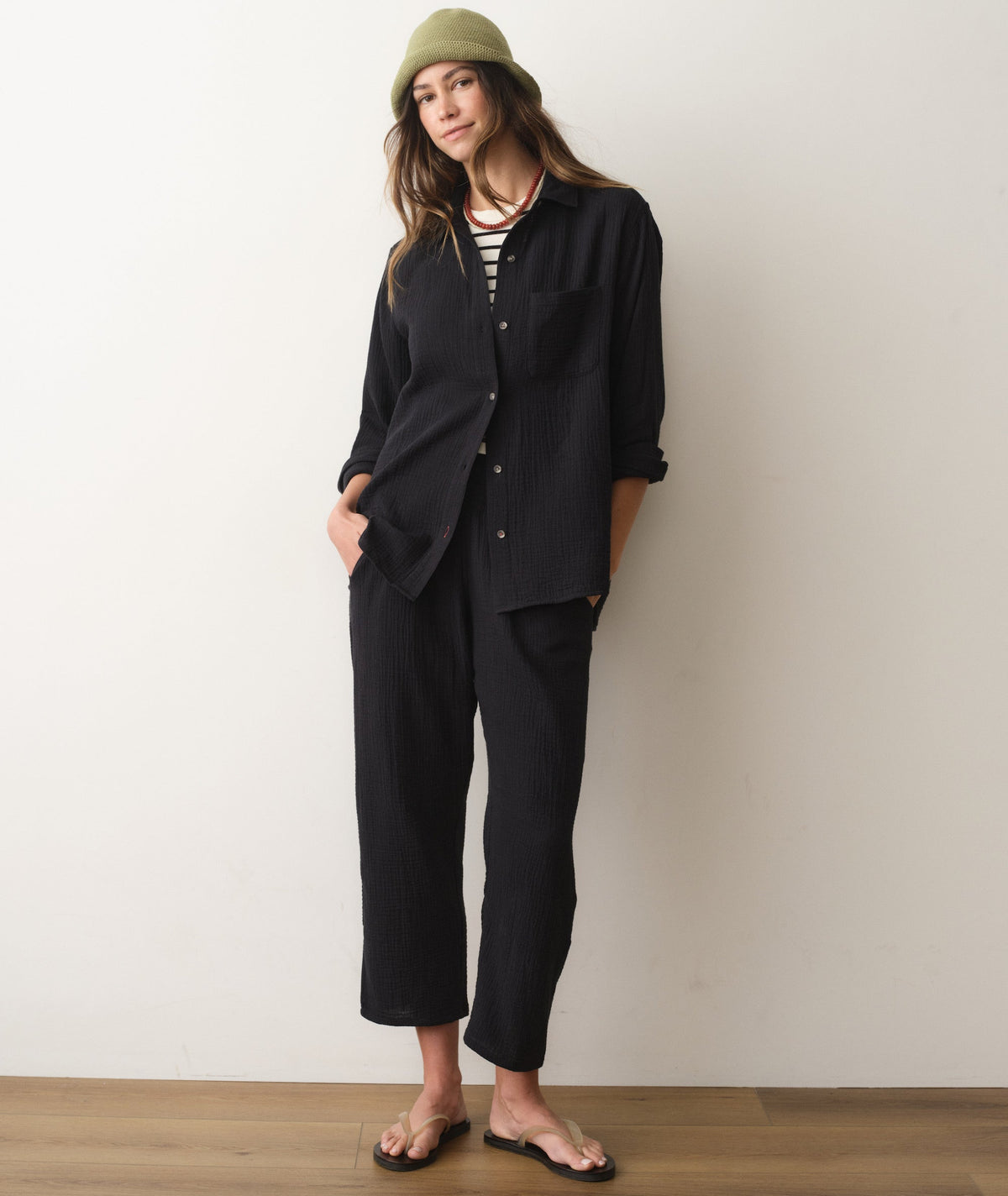 Marine Layer Georgia Double Cloth Barrel Pant