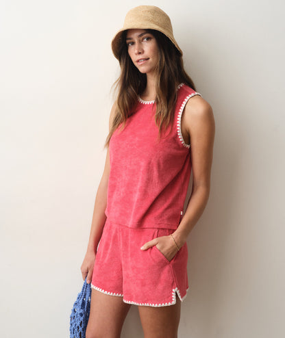 Marine Layer Beach Terry Shell Tank