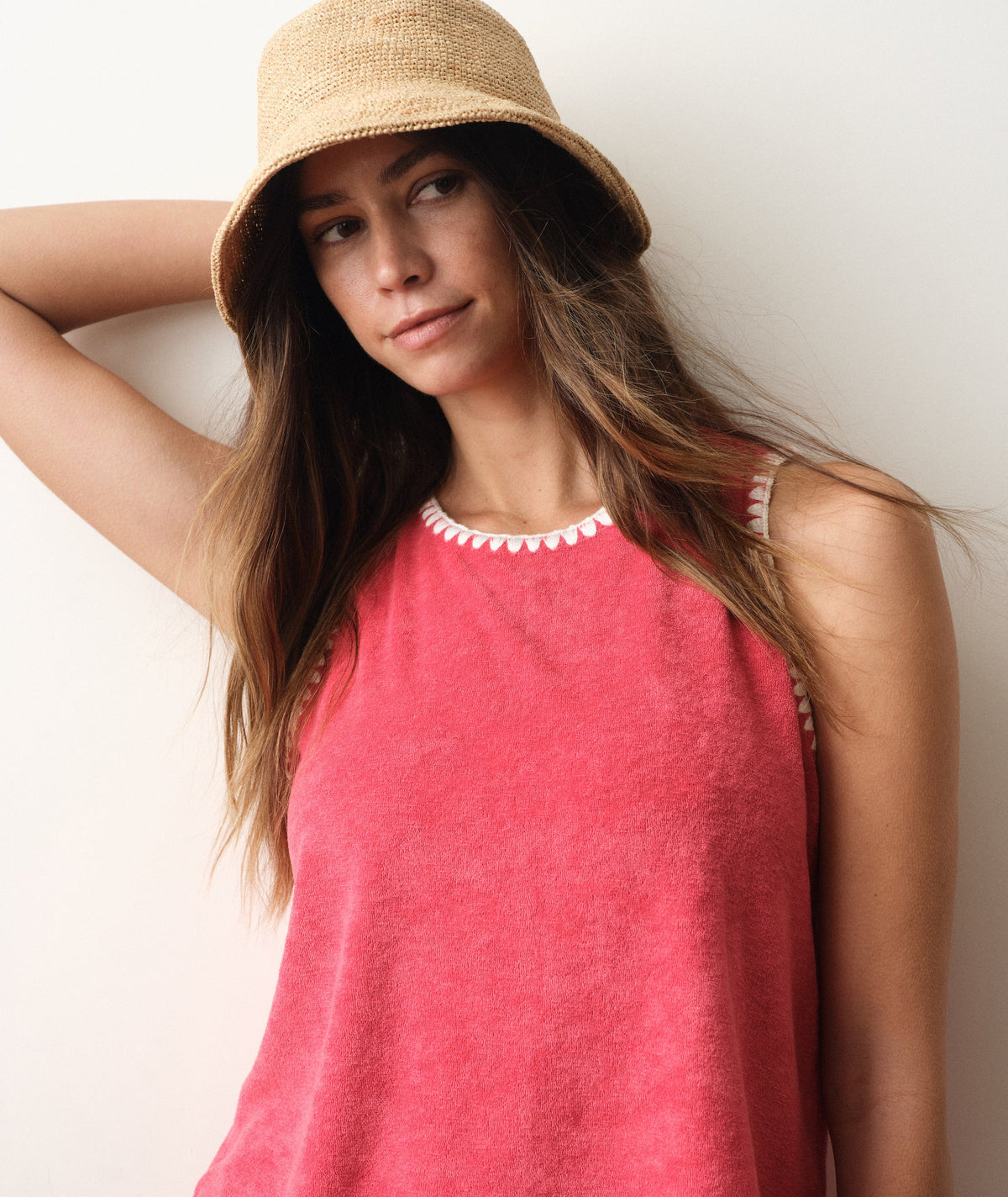 Marine Layer Beach Terry Shell Tank