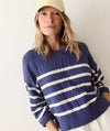 Navy & White Stripe