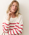 White & Red Stripe