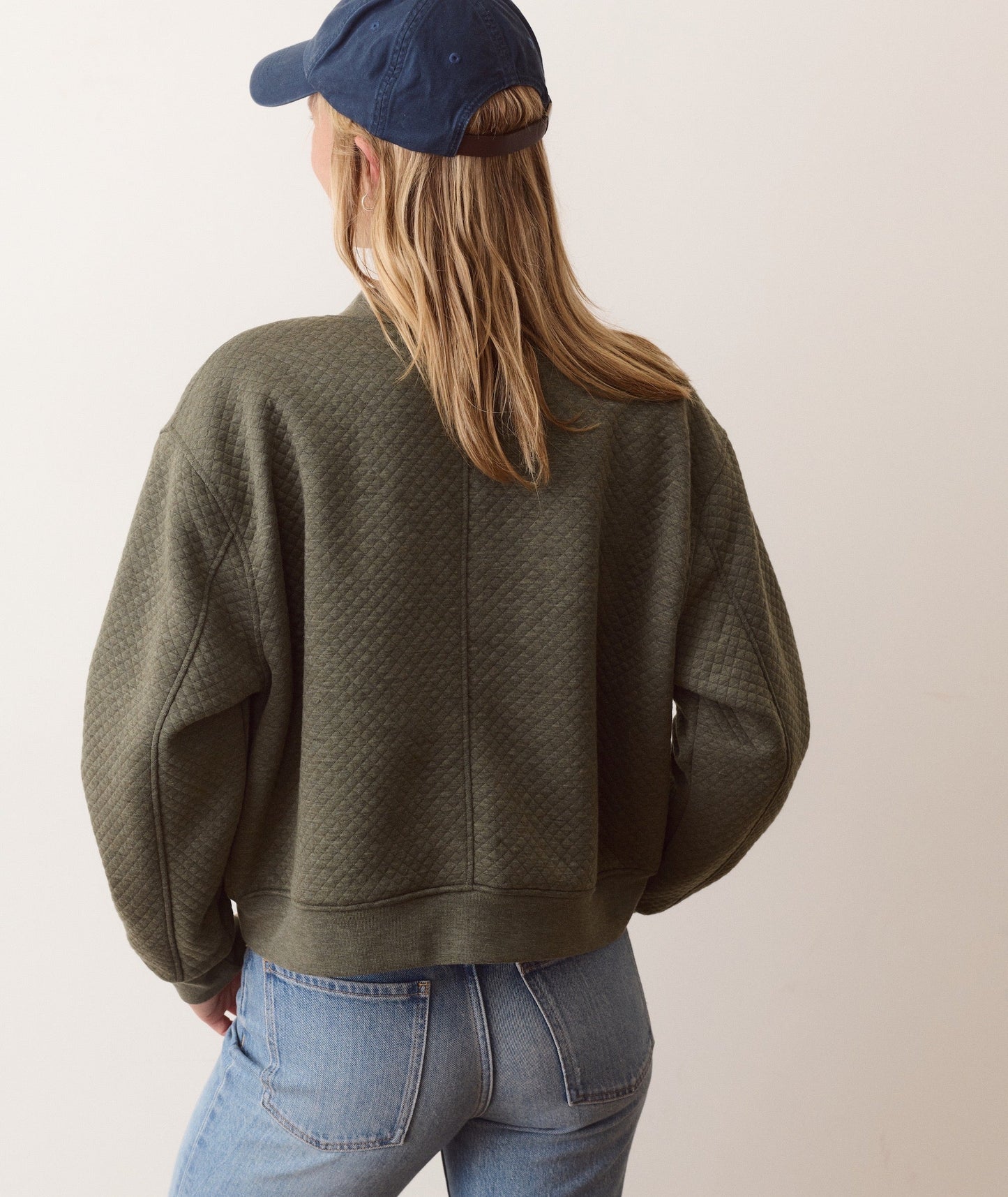 Marine Layer Corbet Quilted Bomber