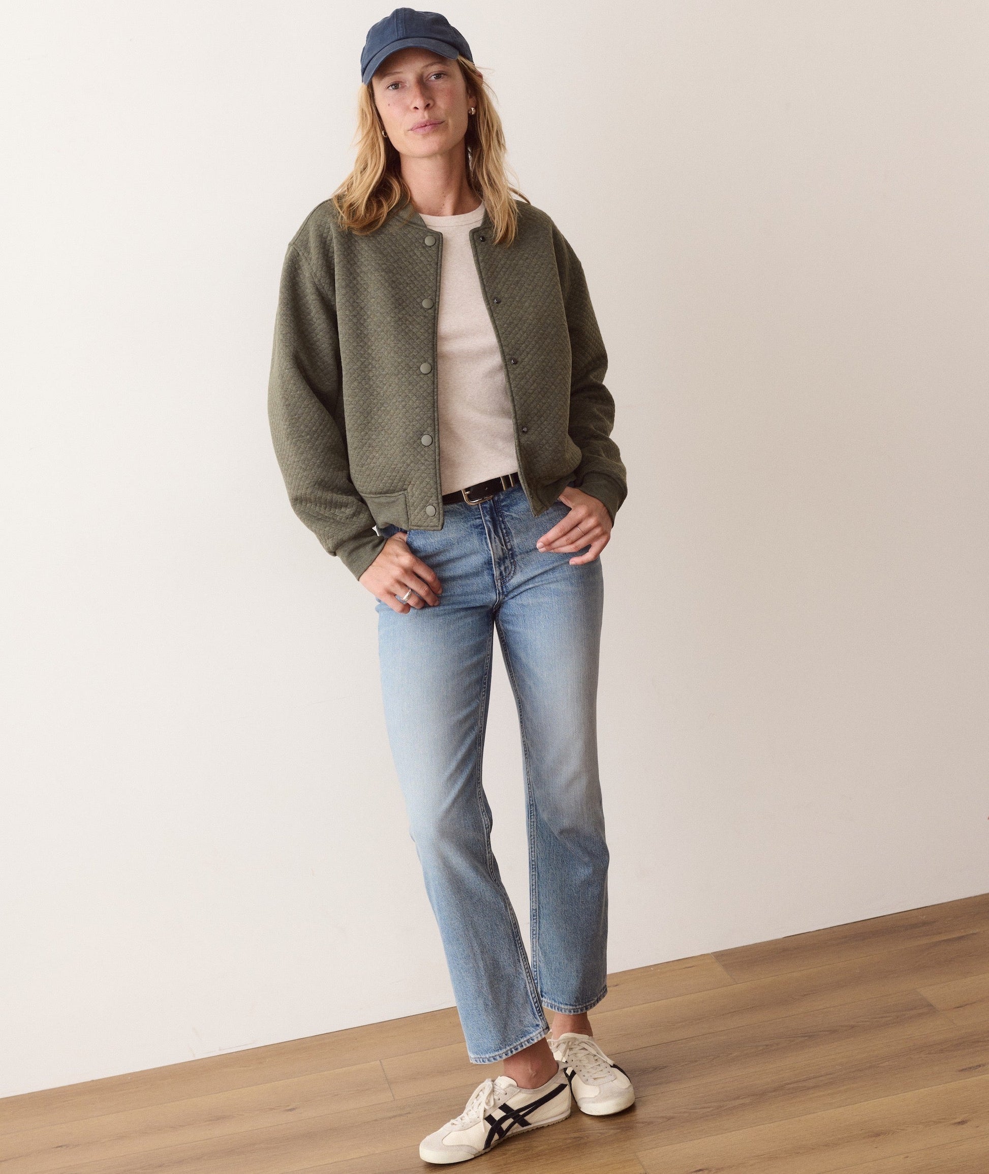 Marine Layer Corbet Quilted Bomber