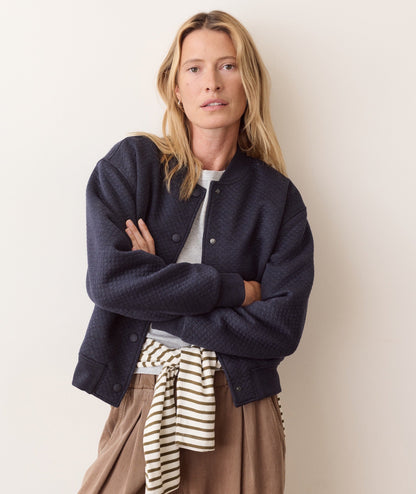 Marine Layer Corbet Quilted Bomber