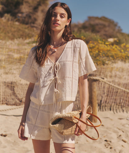 Marine Layer Marella Embroidered Short