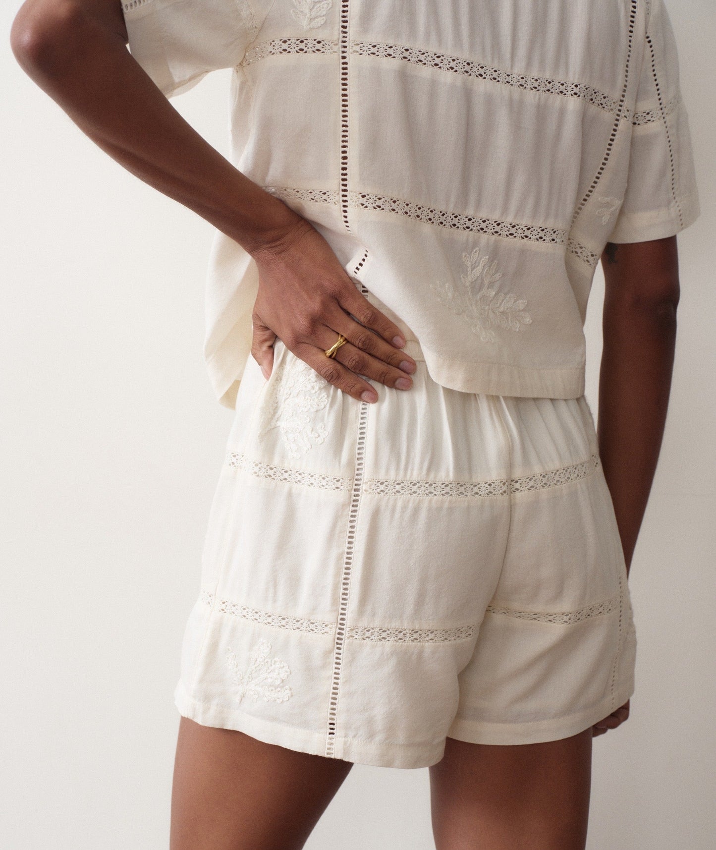Marine Layer Marella Embroidered Short