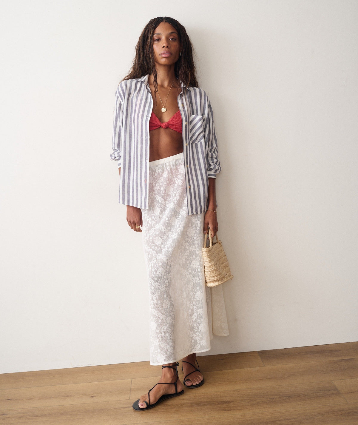 Marine Layer Marella Lace Skirt